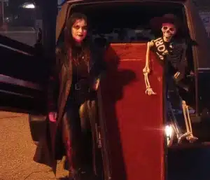 black hearse